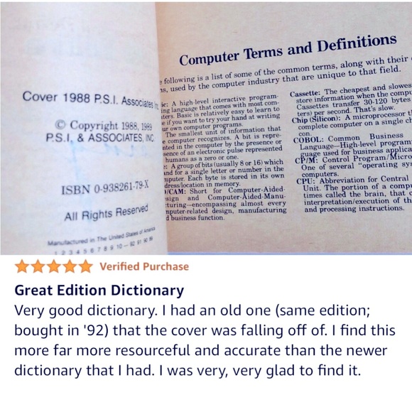 3/$15 Vintage NEW EXPANDED WEBSTER'S DICTIONARY SPECIAL EDITION 1989 - Picture 5 of 15